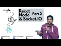 How to use Socket IO with React and Node Part Hindi Urdu