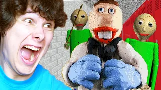 НОВЫЙ БАЛДИ И НОВЫЙ УЧИТЕЛЬ В ШКОЛЕ это правда страшно 