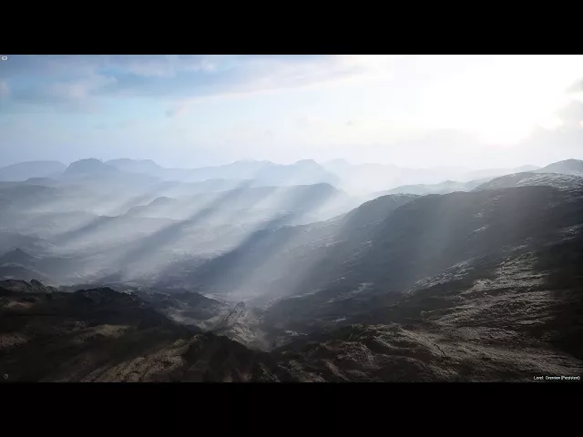 [UE4] Dead Hills Landscape