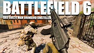 Die besten und wichtigsten Battlefield 6 Einstellungen... Das sollte man unbedingt ändern
