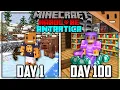 Download Lagu I Survived 100 Days in ANTARCTICA in Hardcore Minecraft... Here's What Happened