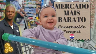 CHEAPEST Market in Encarnación + EXCHANGE, CASH, DEBIT and SHOPPING in PARAGUAY