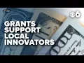Two local innovators are getting financial support to improve their products