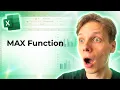 How to Use the MAX Function in Excel 2026 Easy Guide