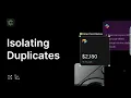 Isolating Duplicates Depth Sorting in Cavalry Extract Submeshes 3D Matrix Tutorial