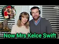 Taylor and Travis Confirm her Name Change to Mrs Kelce Swift on their Podcast