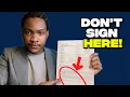 I-20 form Where to sign and where not to sign