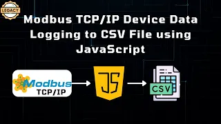 OLD Modbus Device Data Logging to CSV File using JavaScript IoT IIoT Data Logger