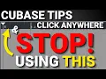 Cubase Tips How to Set the Cursor Anywhere with a Click