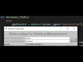 python projects 35 Distance Measure between 2 cities