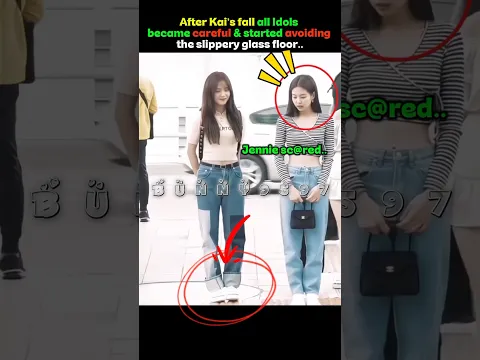 All the Idols became more careful & avoiding the slippery glass floor..