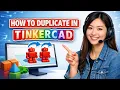 How to DUPLICATE in Tinkercad Step by Step 2026