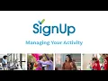 Managing Your SignUp
