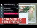 LG OLED CX 2020 Tips en trucs