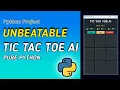 My First Game AI - Tic Tac Toe in Python