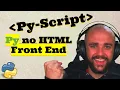 PyScript - Run Python in the browser and front-end is it the end of JavaScript