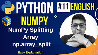 NumPy Splitting Array np array - split Complete Python Numpy Tutorial