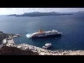 Download Lagu Blue Star Ferry arriving in Santorini