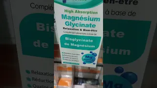 Magnésium Glycinate اصبح موجود في المغرب 
