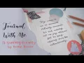 journal with me everyday joy daring greatly by Brene Brown modern calligraphy