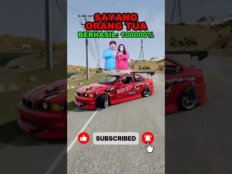 mobil sayang adik dan kakak 😘 #beamngdrive #youtubeshorts #gaming #games #game #gamer #shortvideo