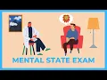 How to examine mental status of a patient