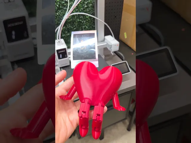 Heart Buddy Photo Holder Valentines Day Flexi video thumbnail