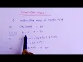 Molar mass of acetic acid ll molecular mass