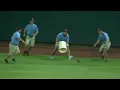 SQUIRREL DELAY AT MINOR LEAGUE BASEBALL GAME ESPN