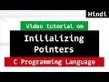 Pointer Initialisation in C Programming Tutorial in Hindi