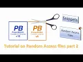 PowerBasic Snippets - Tutorial on Random Access files