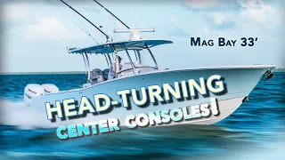 Mag Bay 33 - Head Turning Center Console Boats