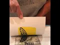 Love printing this easy Bee on a background color