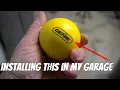 Effortless Garage Ball Parking Aid Installation and Usage Genie Yellow Perfect Stop Tutorial