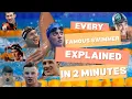 Every Famous Swimmer Explained in 2 Minutes