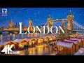 The Magic of Christmas in London | A Festive Winter Atmosphere (4K) 🎄✨ Magical Holiday Lights