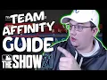 Team Affinity Guide - MLB The Show 21 Tips
