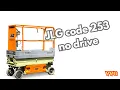 JLG Code 253 No Drive Diagnosis Causes Testing Repair