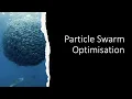 Particle Swarm Optimisation