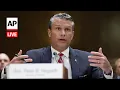 LIVE Pete Hegseth testifies before Senate on Trump s supplemental funding request