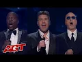 Download Lagu EPIC! Simon Cowell Sings Duet with Howie Mandel and Terry Crews on America's Got Talent! Metaphysic