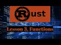 Rust Lesson 3 - Functions