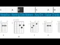 Download Lagu Metallica - Nothing Else Matters - Key Em - Guitar Chords