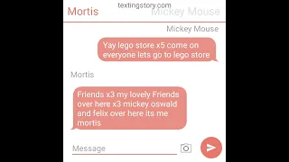 mortis throw a temper tantrum at the mall grounded