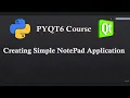 Walkthrough to making Notepad Application