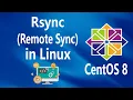 - Rsync Remote Synchronization on Linux CentOS 8