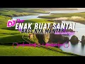 Lagu DJ  SLOW ENAK  BANGET | REMIX ENAK BANGET | BIKIN SEMANGAT KERJA | BASS MANTEB