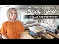 HOW TO CREATE YOUR DREAM SPACE How to Measure Your Space - SCALE PROPORTION Episode 4