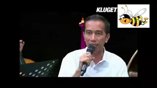 gokil gini ternyata suara jokowi kalau nyanyi