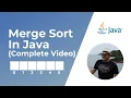 Merge Sort in One Animations and Implementations